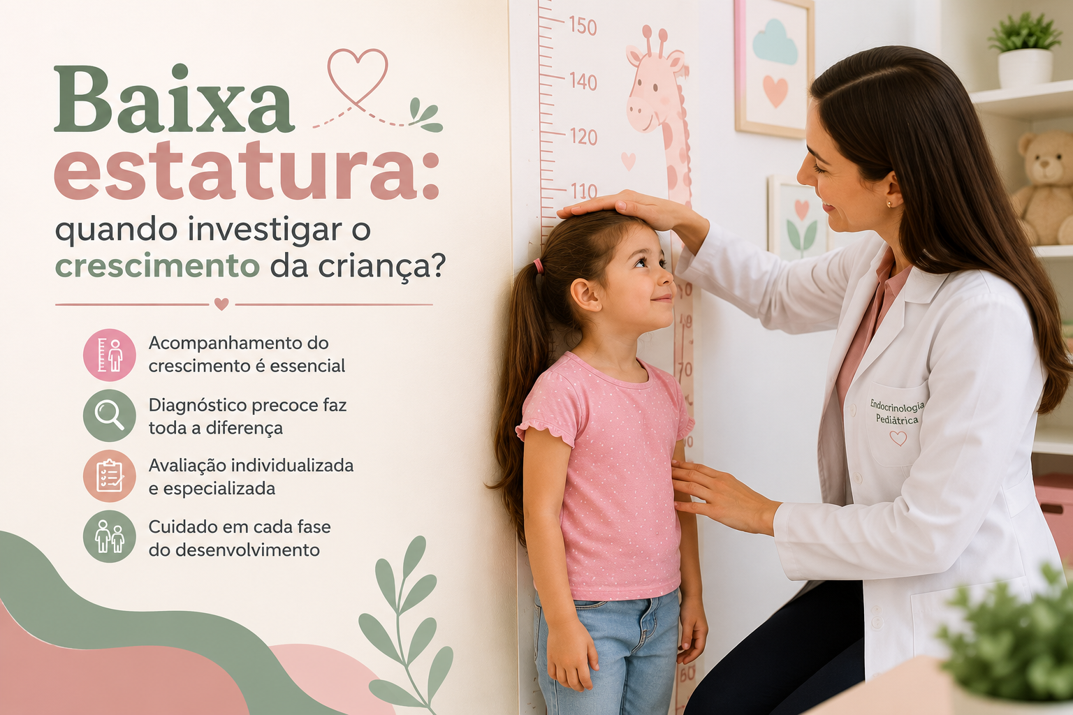 Baixa estatura: quando investigar o crescimento da criança?