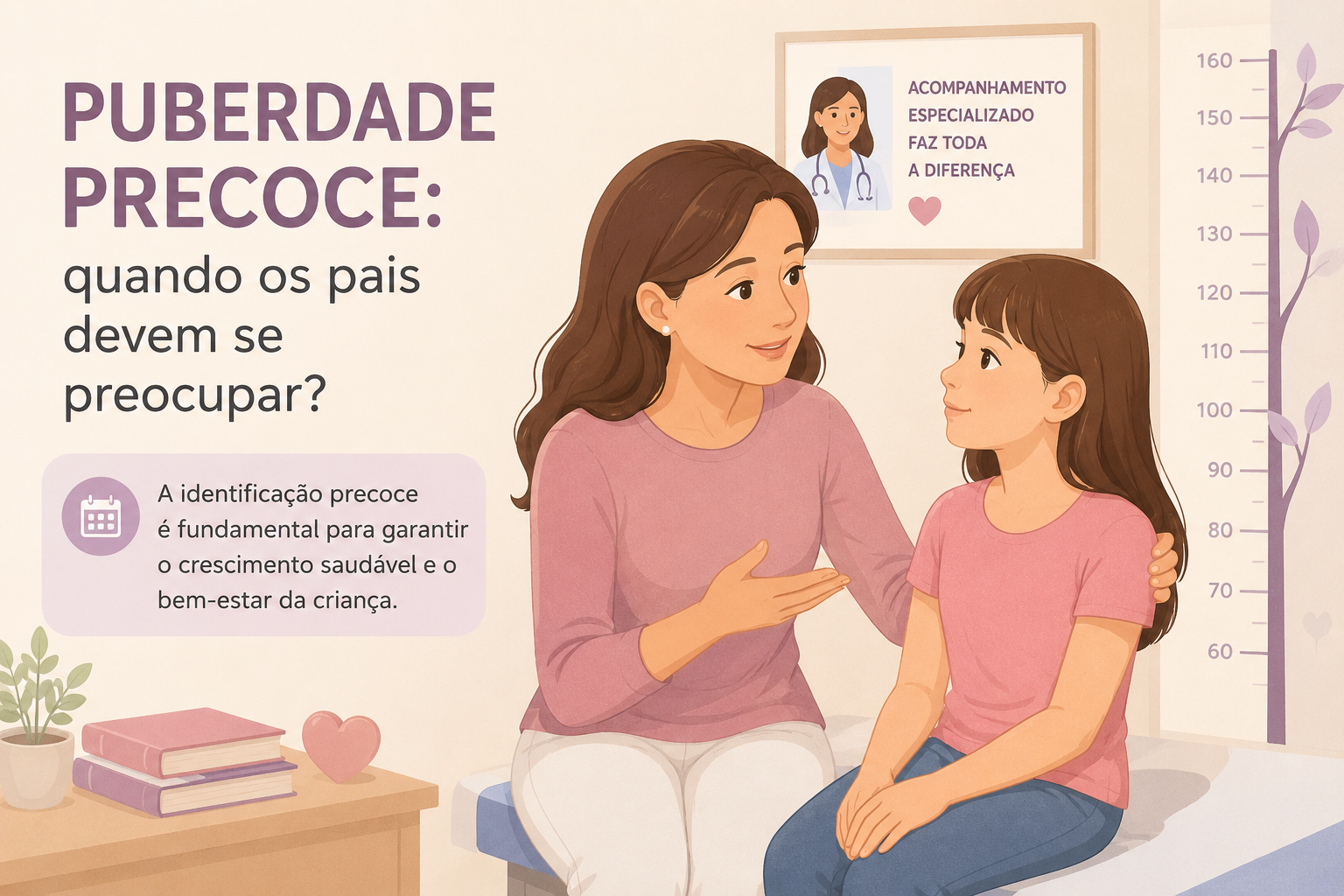 Puberdade precoce: quando os pais devem se preocupar?
